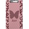 Polka Dot Butterfly Clipboard (Legal Size) (Personalized)