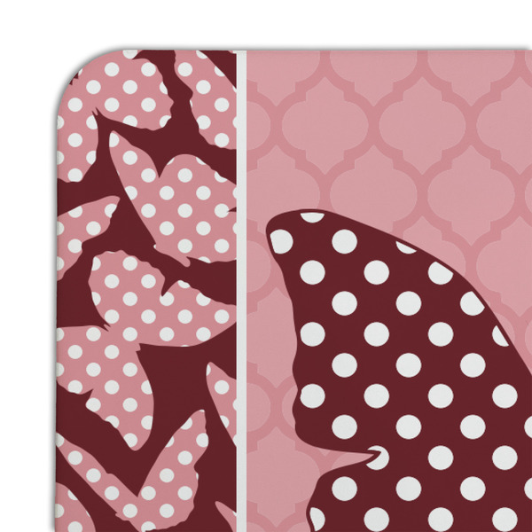 Polka Dot Butterfly Coaster Set - DETAIL