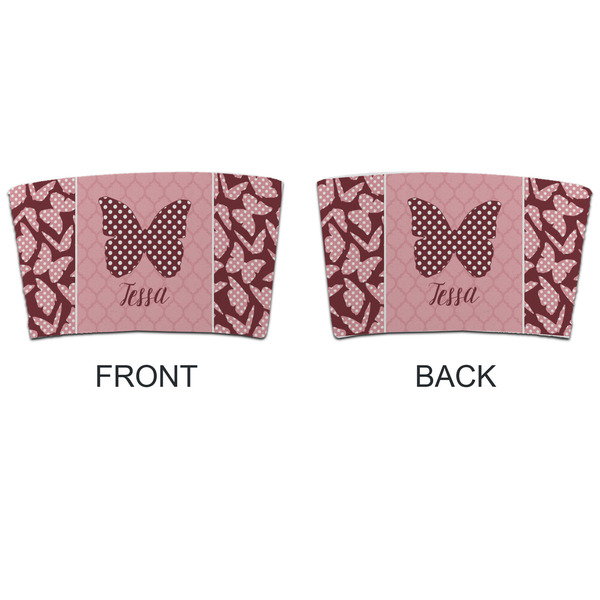 Polka Dot Butterfly Coffee Cup Sleeve - APPROVAL