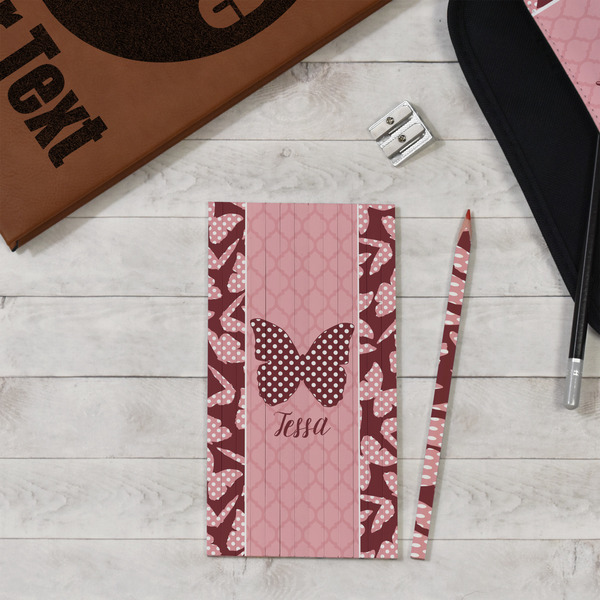 Polka Dot Butterfly Colored Pencils - In Context