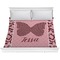 Polka Dot Butterfly Comforter - King (Personalized)