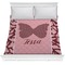 Polka Dot Butterfly Comforter - Full / Queen (Personalized)
