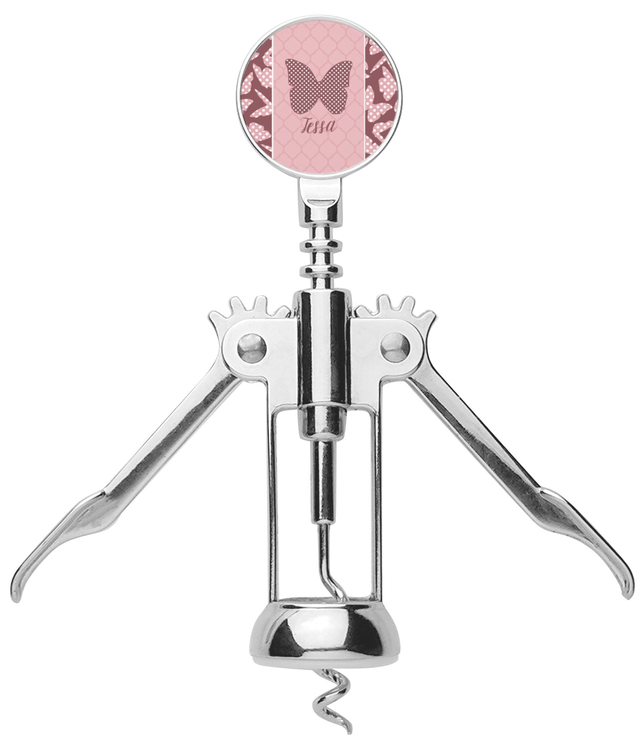 Custom Polka Dot Butterfly Corkscrew (Personalized) YouCustomizeIt