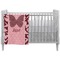 Polka Dot Butterfly Crib - Profile Comforter