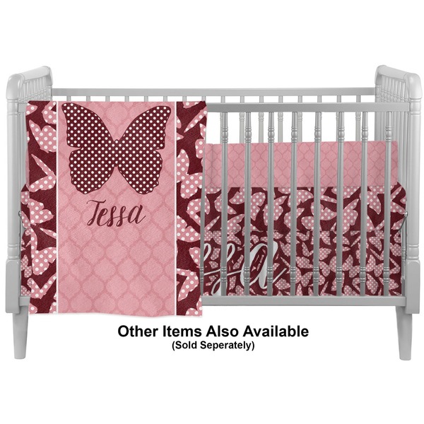 Polka Dot Butterfly Crib - Profile Sold Seperately