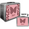 Polka Dot Butterfly Custom Lunch Box / Tin Approval