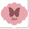 Polka Dot Butterfly Custom Shape Iron On Patches - L - APPROVAL