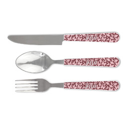 Polka Dot Butterfly Cutlery Set (Personalized)