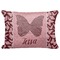 Polka Dot Butterfly Decorative Baby Pillowcase - 16"x12" (Personalized)