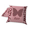 Polka Dot Butterfly Decorative Pillow Case - TWO