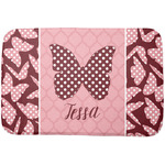 Polka Dot Butterfly Dish Drying Mat (Personalized)