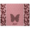 Polka Dot Butterfly Dog Food Mat - Medium without bowls