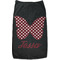 Polka Dot Butterfly Black Pet Shirt - M (Personalized)