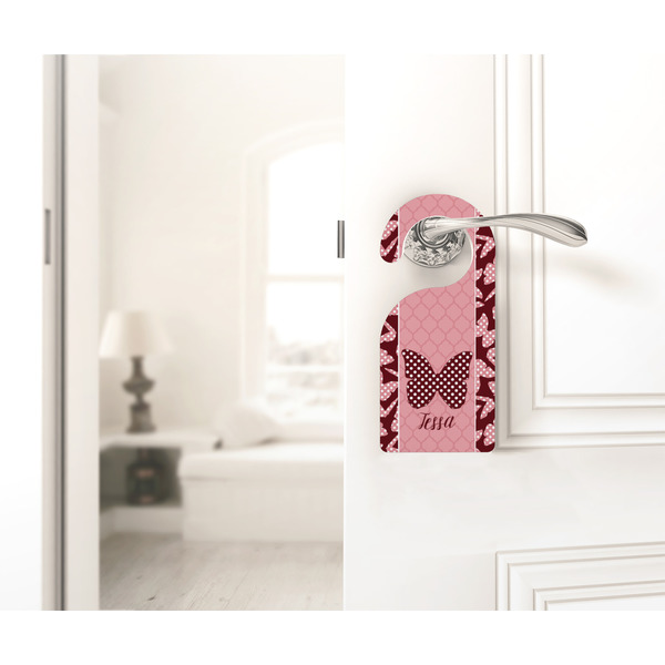 Polka Dot Butterfly Door Hanger - LIFESTYLE