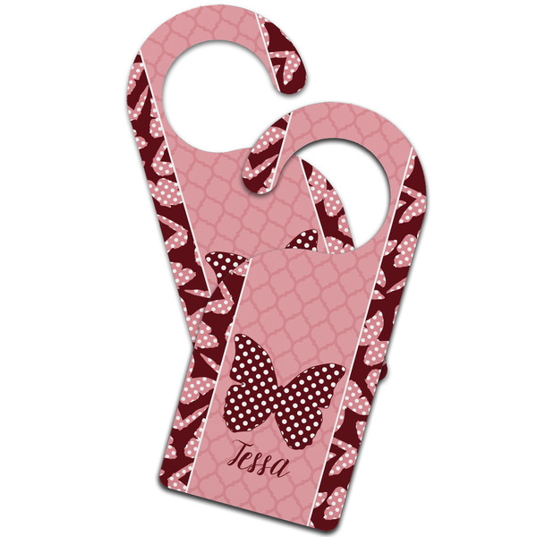 Polka Dot Butterfly Door Hanger - MAIN