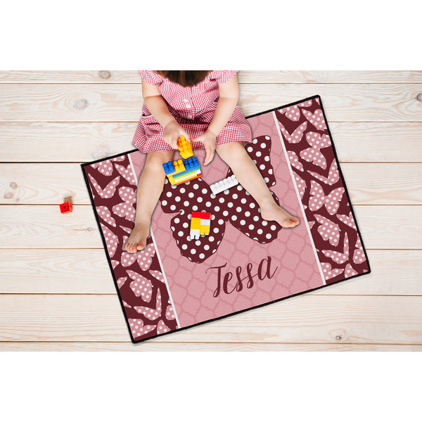 Polka Dot Butterfly Door Mats - LIFESTYLE kid
