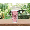 Polka Dot Butterfly Double Wall Tumbler with Straw Lifestyle