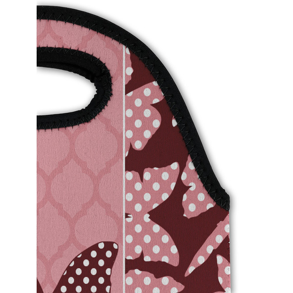 Polka Dot Butterfly Double Wine Tote - Detail 1 (new)