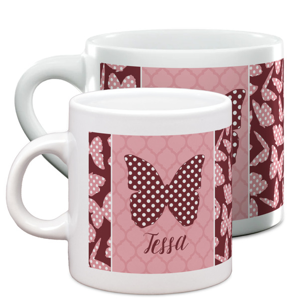 Polka Dot Butterfly Espresso Mugs - Main Parent