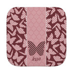 Polka Dot Butterfly Face Towel (Personalized)