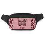 Polka Dot Butterfly Fanny Pack (Personalized)