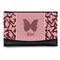 Polka Dot Butterfly Genuine Leather Womens Wallet - Front/Main