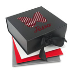Polka Dot Butterfly Gift Box with Magnetic Lid (Personalized)