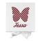Polka Dot Butterfly Gift Boxes with Magnetic Lid - White - Approval
