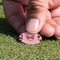 Polka Dot Butterfly Golf Ball Marker - Hand