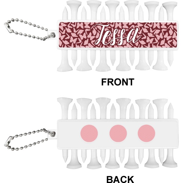 Polka Dot Butterfly Golf Buddy (Approval)