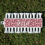 Polka Dot Butterfly Golf Tees & Ball Markers Set (Personalized)