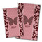 Polka Dot Butterfly Golf Towel - PARENT (small and large)