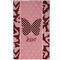 Polka Dot Butterfly Golf Towel (Personalized) - APPROVAL (Small Full Print)