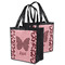 Polka Dot Butterfly Grocery Bag - MAIN