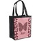 Polka Dot Butterfly Grocery Bag (Personalized)