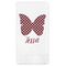 Polka Dot Butterfly Guest Paper Towels - Full Color (Personalized)
