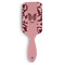 Polka Dot Butterfly Hair Brush - Front View