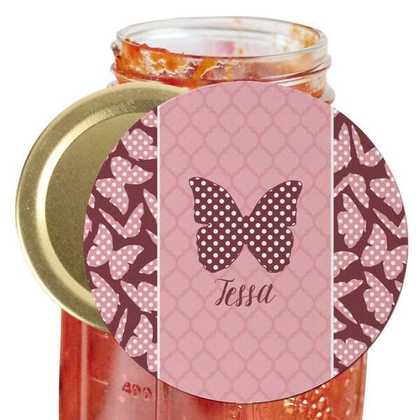 Custom Polka Dot Butterfly Jar Opener (Personalized)