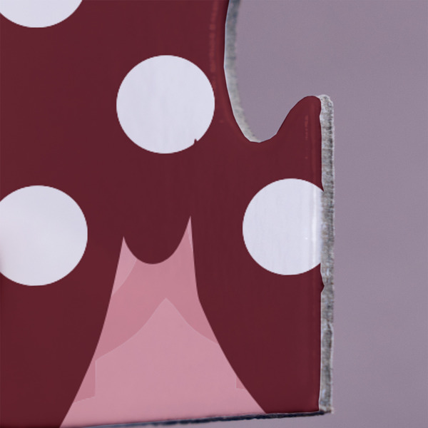 Polka Dot Butterfly Jigsaw Puzzle 30 Piece  - Close Up