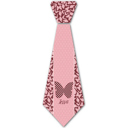 Polka Dot Butterfly Iron On Tie - 4 Sizes w/ Name or Text
