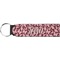 Polka Dot Butterfly Neoprene Keychain Fob (Personalized)