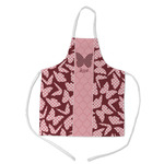 Polka Dot Butterfly Kid's Apron w/ Name or Text