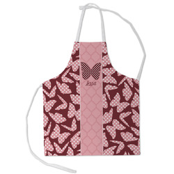 Polka Dot Butterfly Kid's Apron - Small (Personalized)