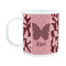 Polka Dot Butterfly Plastic Kids Mug (Personalized)
