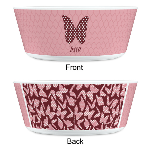 Polka Dot Butterfly Kids Bowls - APPROVAL