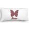 Polka Dot Butterfly Pillow Case - King - Graphic (Personalized)