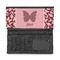 Polka Dot Butterfly Ladies Wallet - Half Way Open
