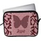 Polka Dot Butterfly Laptop Sleeve