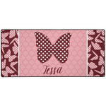 Polka Dot Butterfly Gaming Mouse Pad (Personalized)