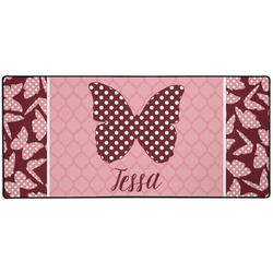 Polka Dot Butterfly 3XL Gaming Mouse Pad - 35" x 16" (Personalized)